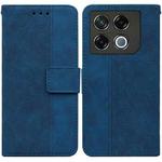 For Infinix GT 20 Pro Geometric Embossed Leather Phone Case(Blue)