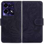 For Infinix Note 30i Tiger Embossing Pattern Flip Leather Phone Case(Black)