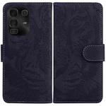 For Infinix Note 50 Pro+ Tiger Embossing Pattern Flip Leather Phone Case(Black)