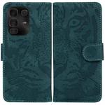 For Infinix Note 50 Pro+ Tiger Embossing Pattern Flip Leather Phone Case(Green)
