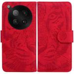 For Infinix Zero 40 4G / 5G Tiger Embossing Pattern Flip Leather Phone Case(Red)