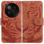For Infinix Zero 40 4G / 5G Tiger Embossing Pattern Flip Leather Phone Case(Brown)