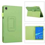 For Lenovo Tab M8 4th Gen Litchi Texture Leather Tablet Case(Green)