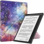 For Kobo Elipsa 2E Painted Deformation TPU Leather Smart Tablet Case(Milky Way)