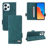 For Xiaomi Redmi 12 4G Foreign / 5G Magnetic Clasp Leather Phone Case(Green)