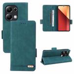 For Xiaomi Redmi Note 13 Pro 4G Magnetic Clasp Leather Phone Case(Green)