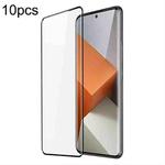 For Xiaomi Redmi Note 13 Pro+ 10pcs DUX DUCIS 0.33mm 9H Medium Alumina Tempered Glass Film