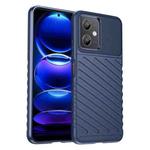 For Xiaomi Poco X5 Thunderbolt Shockproof TPU Protective Soft Phone Case(Blue)