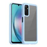 For Samsung Galaxy A25 5G Colorful Series Acrylic + TPU Phone Case(Blue)