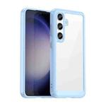 For Samsung Galaxy S24+ 5G Colorful Series Acrylic + TPU Phone Case(Blue)