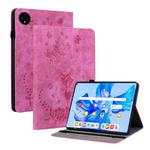 For Huawei MatePad Pro 11 2022 Butterfly Rose Embossed Leather Tablet Case(Rose Red)