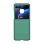 For Motorola Razr 40 Ultra / Moto Razr 2023 Skin Feel PC Phone Case(Forest Green)
