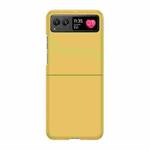 For Motorola Razr 40 Skin Feel PC Phone Case(Lemon Yellow)