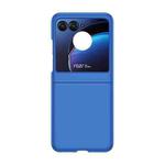 For Motorola Razr 50 Skin Feel PC Phone Case(Klein Blue)