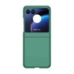 For Motorola Razr 50 Skin Feel PC Phone Case(Forest Green)