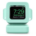 For Apple Watch 44/42/40/38mm Retro Watch Stand Holder(Mint Green)
