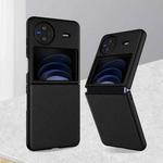 For vivo X Flip ViLi TC Series Kevlar Carbon Fiber Texture Phone Case(Black)