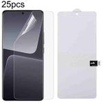 For Xiaomi 13T Pro 25pcs Full Screen Protector Explosion-proof Hydrogel Film
