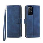 For Xiaomi Redmi Note 12S 4G Global Dierfeng Dream Line TPU + PU Leather Phone Case(Blue)