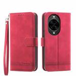 For Huawei nova 14 Pro Dierfeng Dream Line TPU Hybrid PU Leather Phone Case(Red)