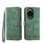 For Huawei nova 14 Dierfeng Dream Line TPU Hybrid PU Leather Phone Case(Green)