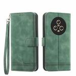 For Honor Magic5 Dierfeng Dream Line TPU + PU Leather Phone Case(Green)