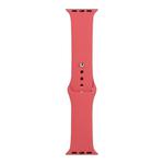For Apple Watch Ultra 49mm&Watch Ultra 2 49mm / Series 9&8&7 45mm / SE 3&SE 2&6&SE&5&4 44mm / 3&2&1 42mm Silicone Watch Band, Long Section (Men)(Camellia Red)