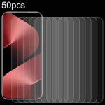 For Huawei Pura 80 5G 50pcs 0.26mm 9H 2.5D Tempered Glass Film
