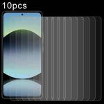For Xiaomi Redmi Note 14 4G 164.84mm 10pcs 0.26mm 9H 2.5D Tempered Glass Film