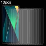 For Xiaomi Poco C85 4G 10pcs 0.26mm 9H 2.5D Tempered Glass Film
