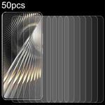 For Xiaomi Poco F6 Pro / Poco F6 5G 50pcs 0.26mm 9H 2.5D Tempered Glass Film