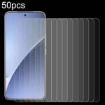 For Xiaomi 15T Pro 50pcs 0.26mm 9H 2.5D Tempered Glass Film