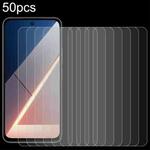 For Xiaomi Poco M7 4G 171mm 50pcs 0.26mm 9H 2.5D Tempered Glass Film