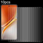 For vivo iQOO Z10 10pcs 0.26mm 9H 2.5D Tempered Glass Film