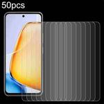 For vivo Y200i 50pcs 0.26mm 9H 2.5D Tempered Glass Film