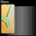 For vivo Y100 50pcs 0.26mm 9H 2.5D Tempered Glass Film