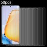 For vivo Y200 GT 50pcs 0.26mm 9H 2.5D Tempered Glass Film