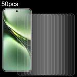 For vivo X200s 50pcs 0.26mm 9H 2.5D Tempered Glass Film