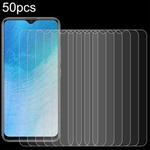 For vivo Y19 5G 50pcs 0.26mm 9H 2.5D Tempered Glass Film