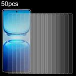 For vivo iQOO Z10 Turbo Pro / Z10 Turbo 50pcs 0.26mm 9H 2.5D Tempered Glass Film