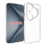 For Huawei Pura 80 Pro 5G Shockproof Non-slip Thickening TPU Phone Case(Transparent)