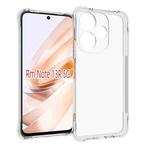 For Xiaomi Redmi Note 13R Shockproof Non-slip Thickening TPU Phone Case(Transparent)