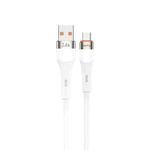 TOTU CB-2 Series USB to Micro USB Aluminum Alloy Skin Feel Data Cable, Length:1m(White)