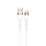 TOTU CB-2 Series USB to Micro USB Aluminum Alloy Skin Feel Data Cable, Length:2m(White)