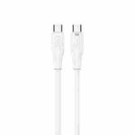 TOTU CB-4 Series USB-C / Type-C to USB-C / Type-C Fast Charge Data Cable, Length:1m(White)
