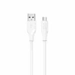 TOTU CB-4 Series USB to Micro USB Fast Charge Data Cable, Length:1m(White)