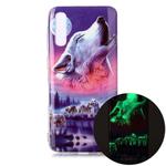For Samsung Galaxy A70 Luminous TPU Soft Protective Case(Seven Wolves)