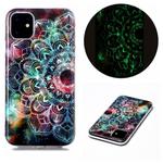 For iPhone 11 Luminous TPU Soft Protective Case(Mandala Flower)