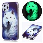 For iPhone 11 Pro Luminous TPU Soft Protective Case(Starry Sky Wolf)