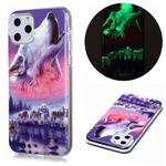 For iPhone 11 Pro Luminous TPU Soft Protective Case(Seven Wolves)